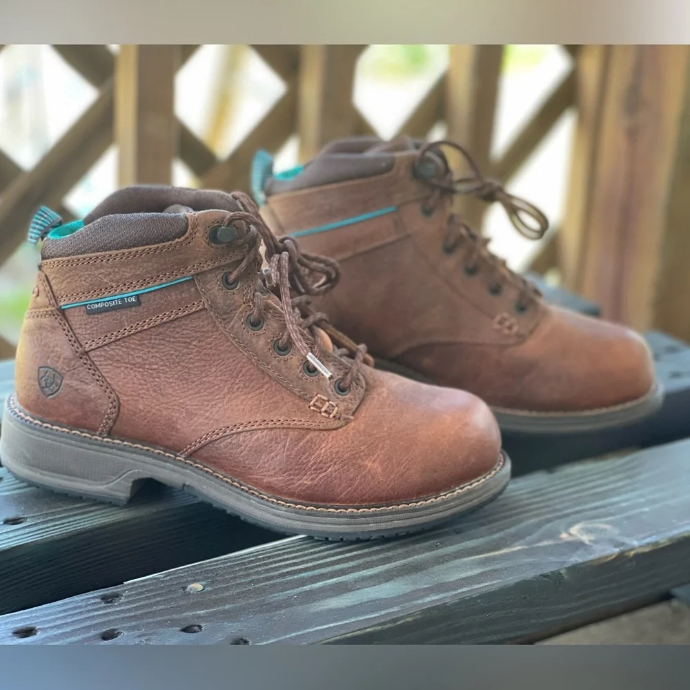 ARIAT COMPOSITE TOE BOOTS - Picture 1 of 6